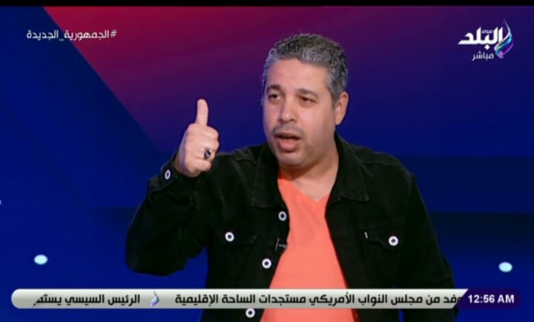 الناقد الرياضي أحمد جلال